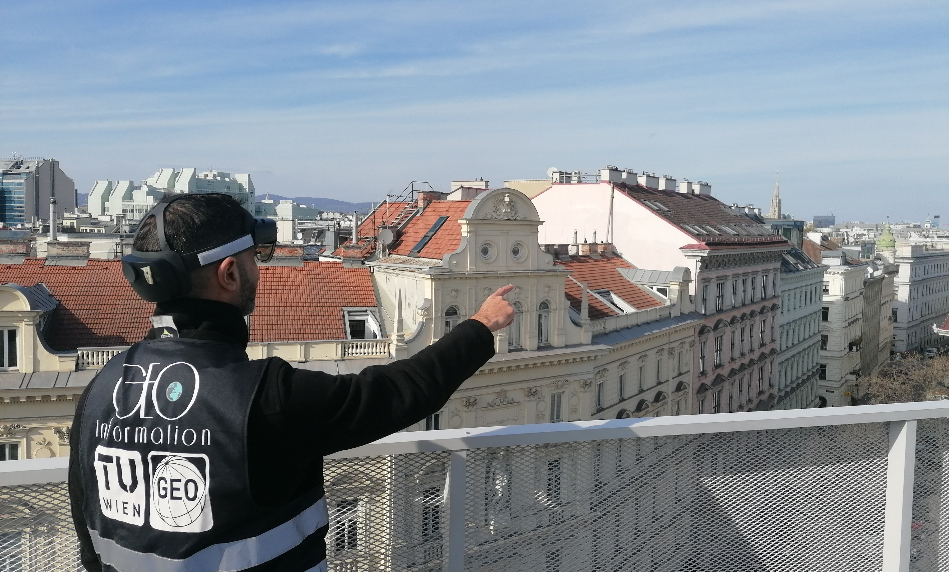 Aplicação GeoAR em ambiente urbano